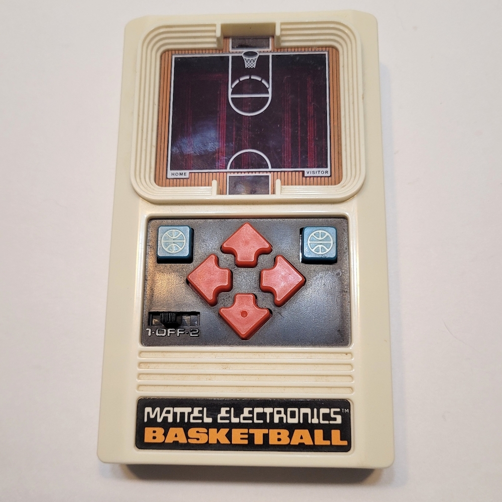 Vintage Mattel electronic basketball game
